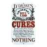 Dr Drake's enamelled plaque