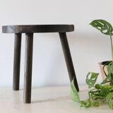 Farm tripod stool, rustic, vintage