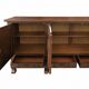 Ltee laval - long buffet de 2,5 m en bois massif sculpté - très bon état