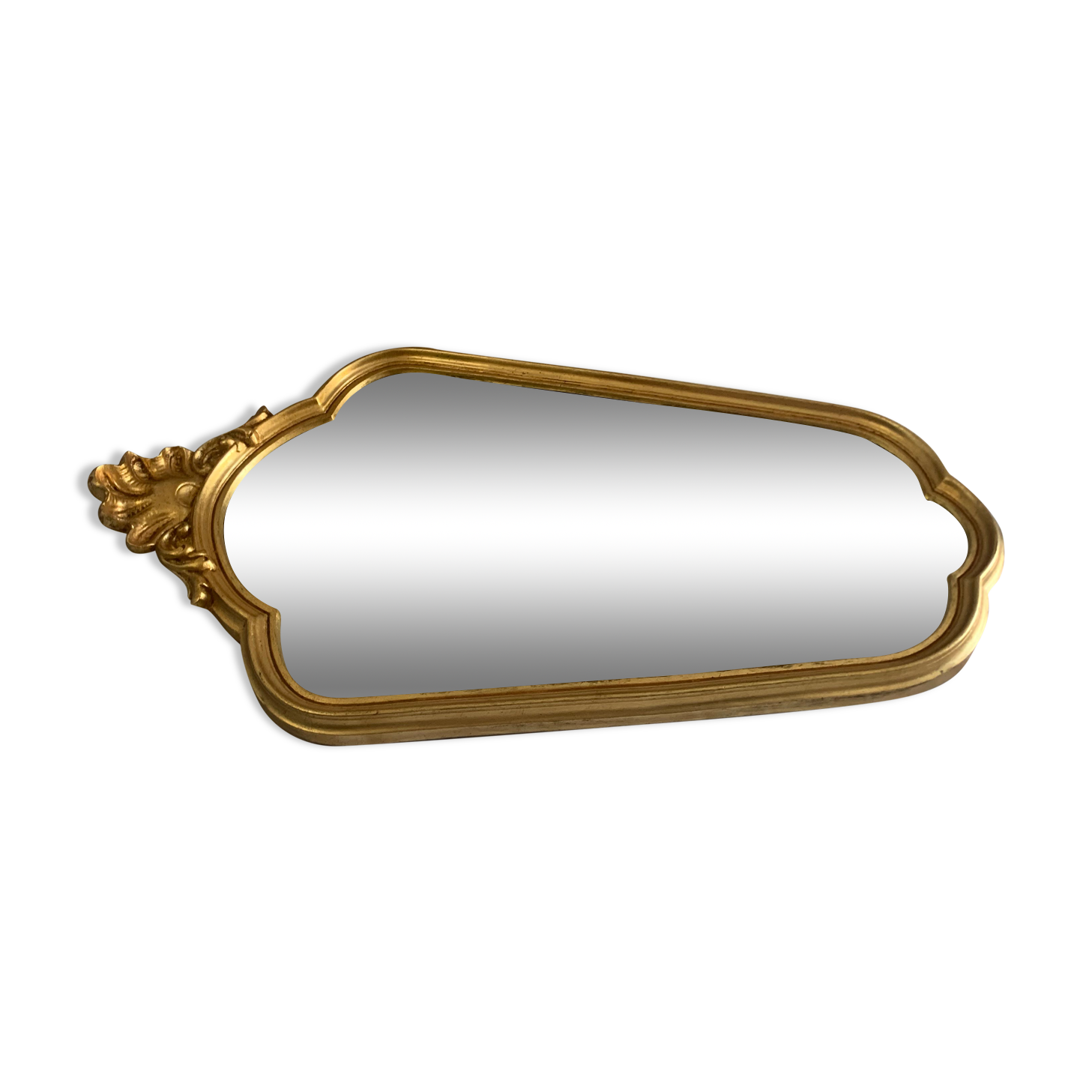 Old gilded mirror