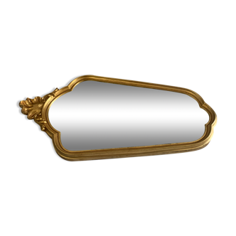 Old gilded mirror