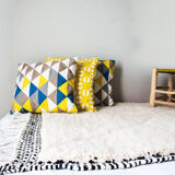 Beni ouarain carpet 100% wool 115x170
