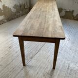 XL farmhouse table in beech and pine 3m