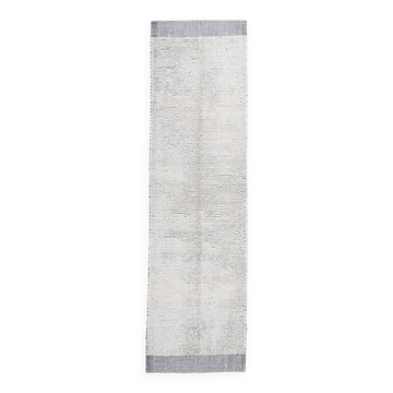 2x8 Blue White Moroccan Runner Rug, 68x250 Cm
