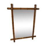 Bamboo mirror 69x92cm