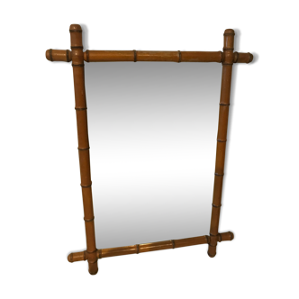 Bamboo mirror 69x92cm