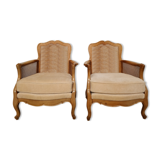 Pair of canne chairs