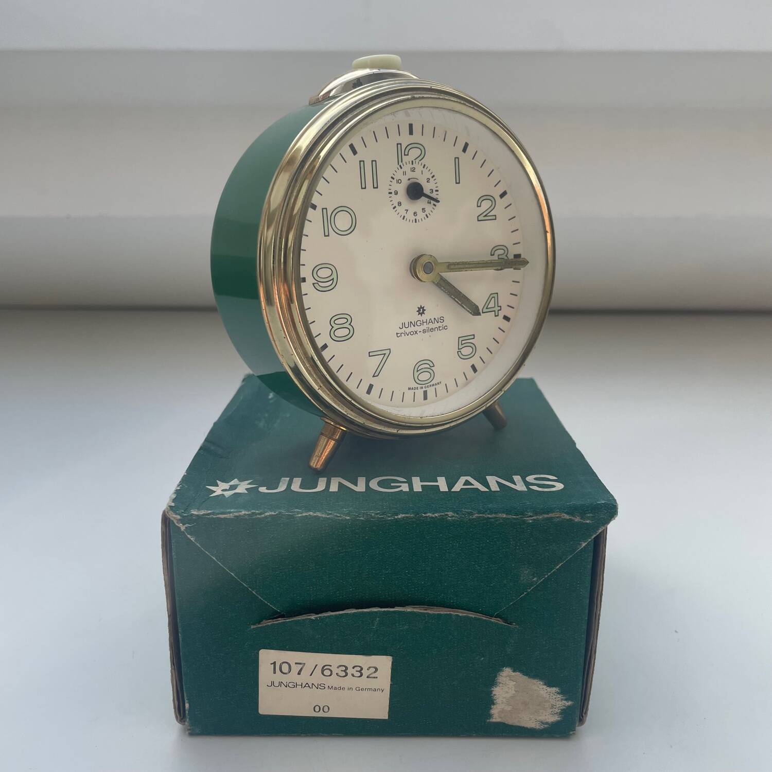 Vintage Junghans Trivox-Silentic Alarm Clock | Selency