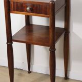Art Deco pair of nightstands in walnut – 1940s
