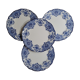 Set 4 flat plates Dordrecht
