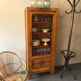 Art Deco glass cabinet
