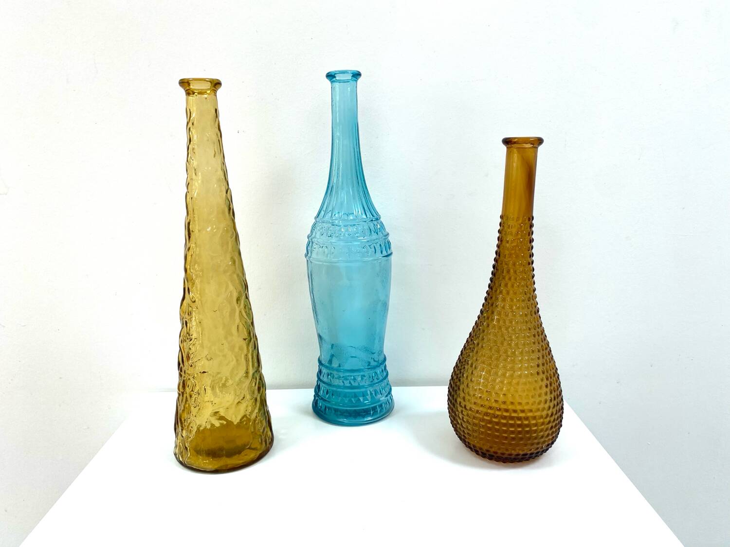 Trio de carafes Empoli - Italie des années 60
