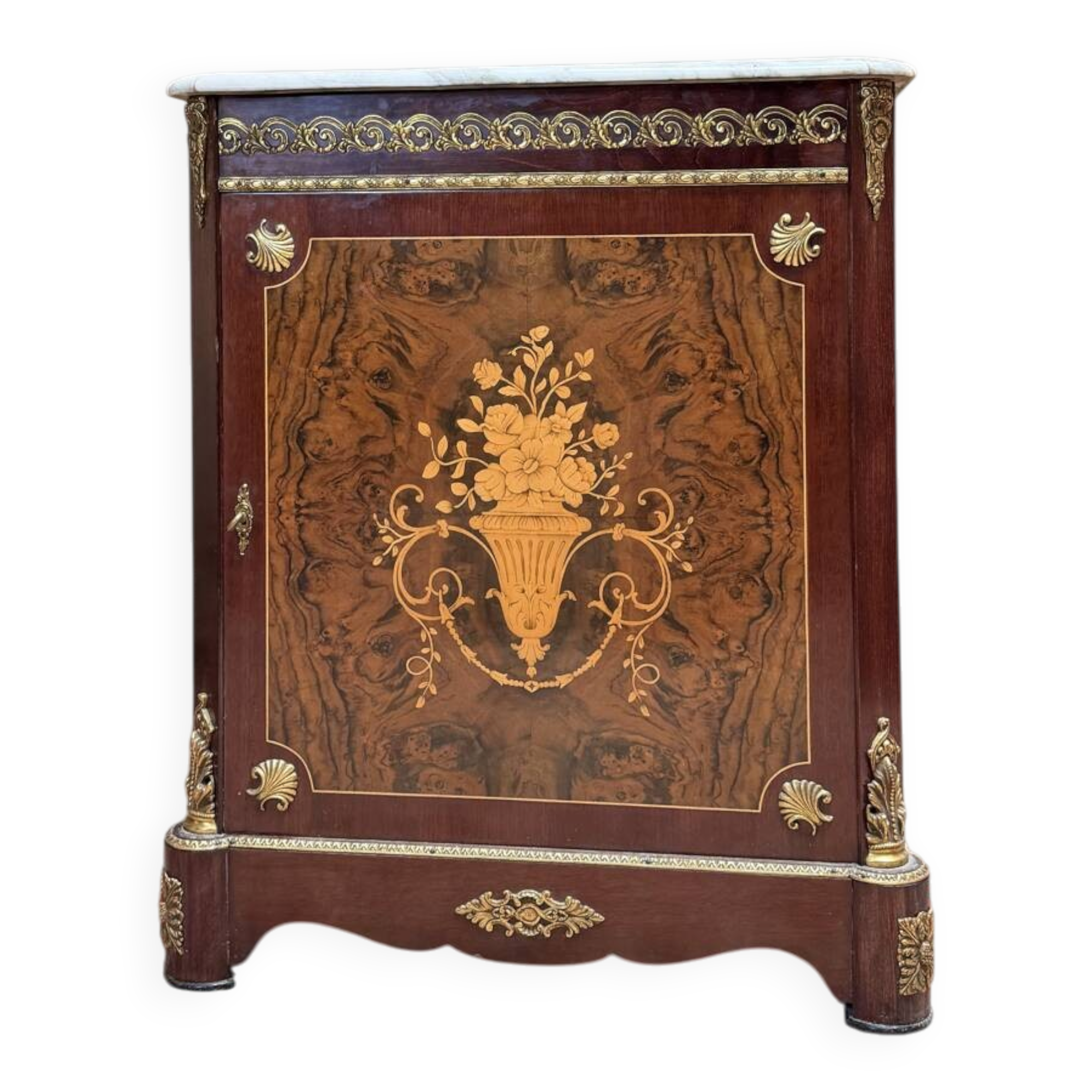 SUPPORT FURNITURE IN NAPOLEON III STYLE MARQUETRY