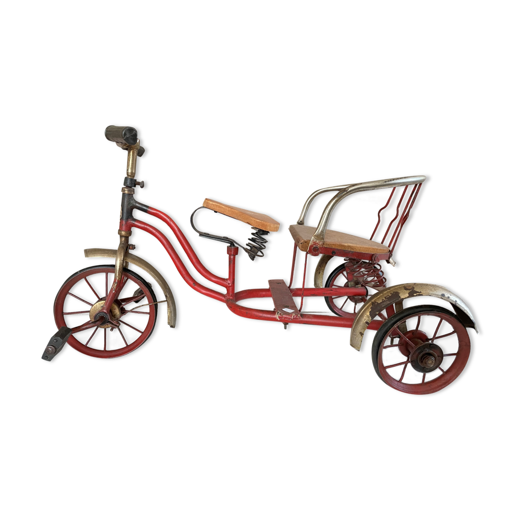 Old Malhotra double tricycle Selency