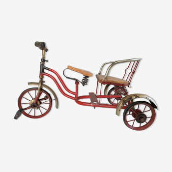 Tricycle double ancien Malhotra