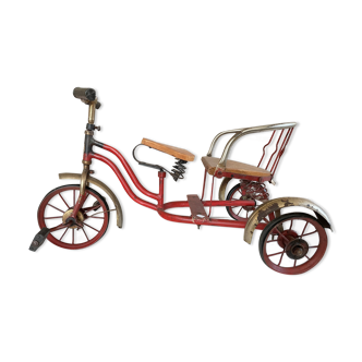 Tricycle double ancien Malhotra