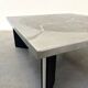 Heinz Lilienthal etched stainless steel coffee table, 1970s
