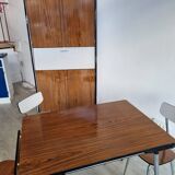 Ensemble Formica chaises+ table + buffet