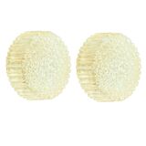 Pair of Mid Century Bubble Glass Wall Lamps By H. Tynell For Limburg, 1970s