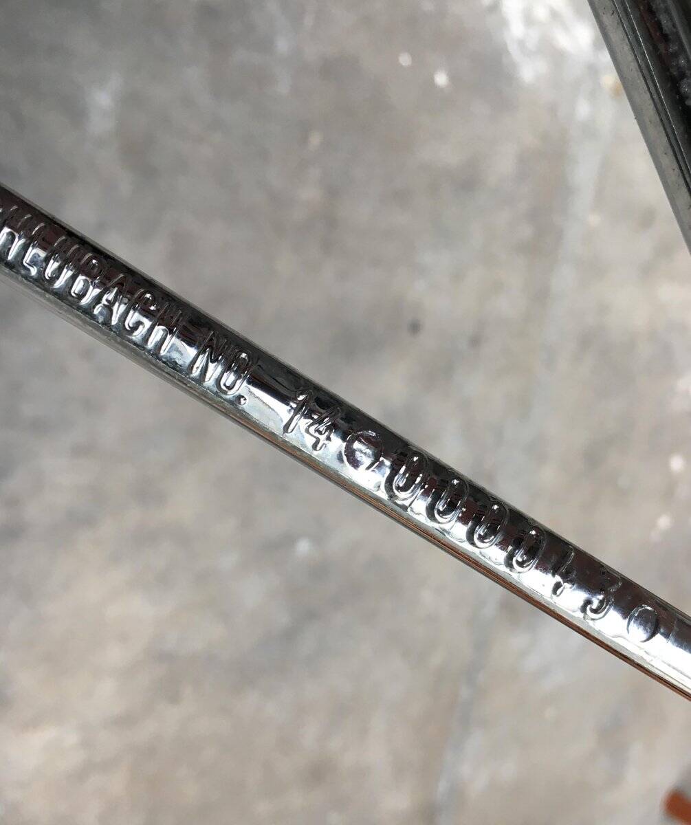 Vintage cantilever chair by Till Behrens for Schlubach