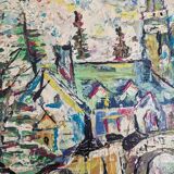Peinture montagne