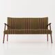 Teak sofa, Danish design, 1960s, production: Denmark