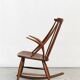 Illum Wikkelsø Rocking Chair "IW3" for Niels Eilersen