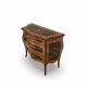 Wooden bedroom suite with inlays in mid-century Italian style, by Pacifici Prete, Rome.
