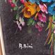 Floral painting signed A.Bini