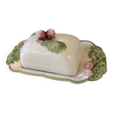 Slop bowl butter dish