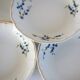 10 Bernardaud Limoges porcelain forget-me-not fruit dessert bowls