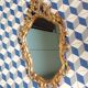 Louis XV style gilded wood mirror 45x80cm