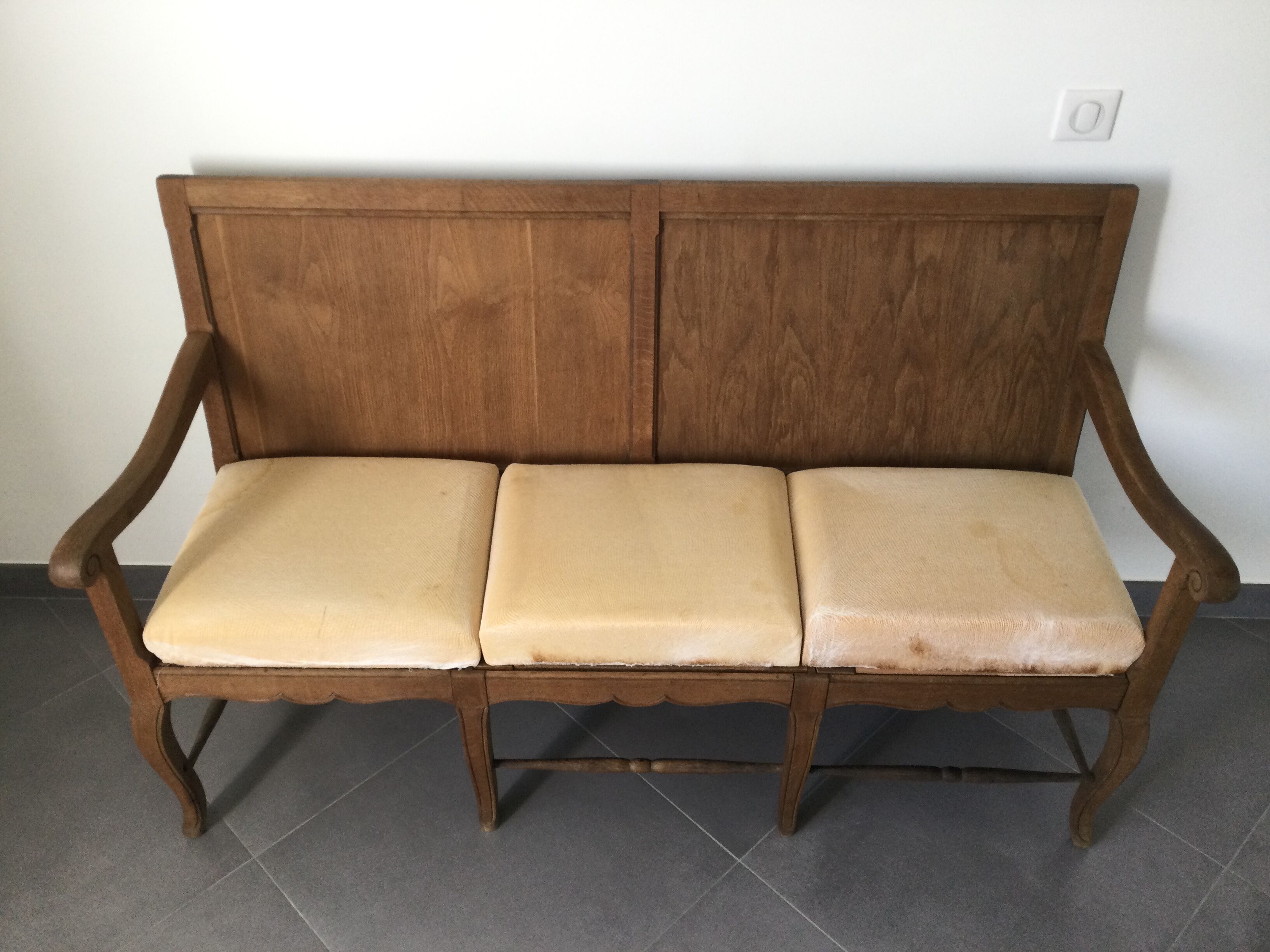 Banquette dit radassier