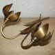 Wall lamp double lotus Maison Florart 1960