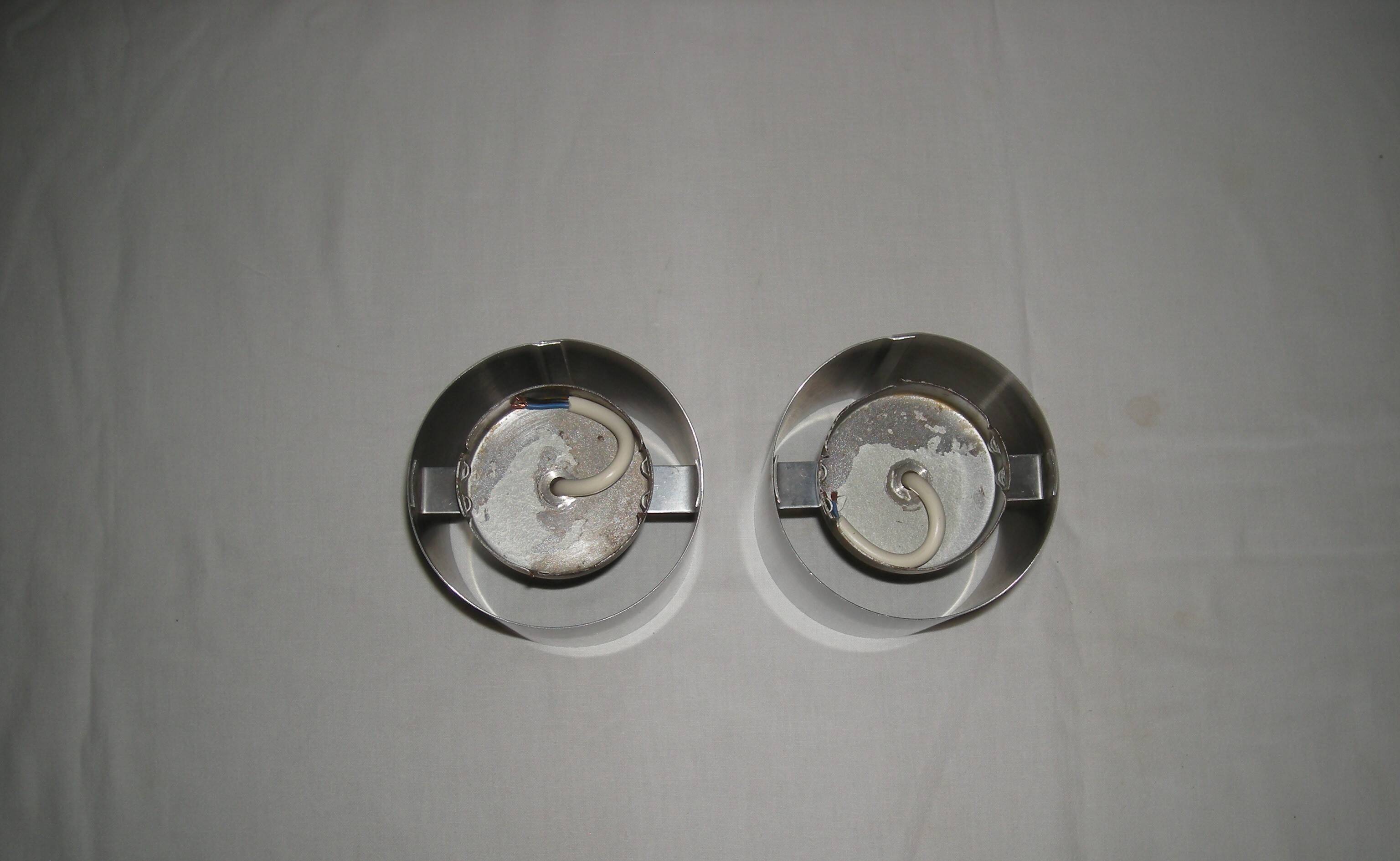 Pair of spring wall lights - Philippe Rogier - Oxar from the 70s