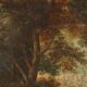 Peinture ancienne scène de guérison '600, huile sur cuivre