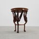 French Empire Side Table in Carved Wood, circa 1850