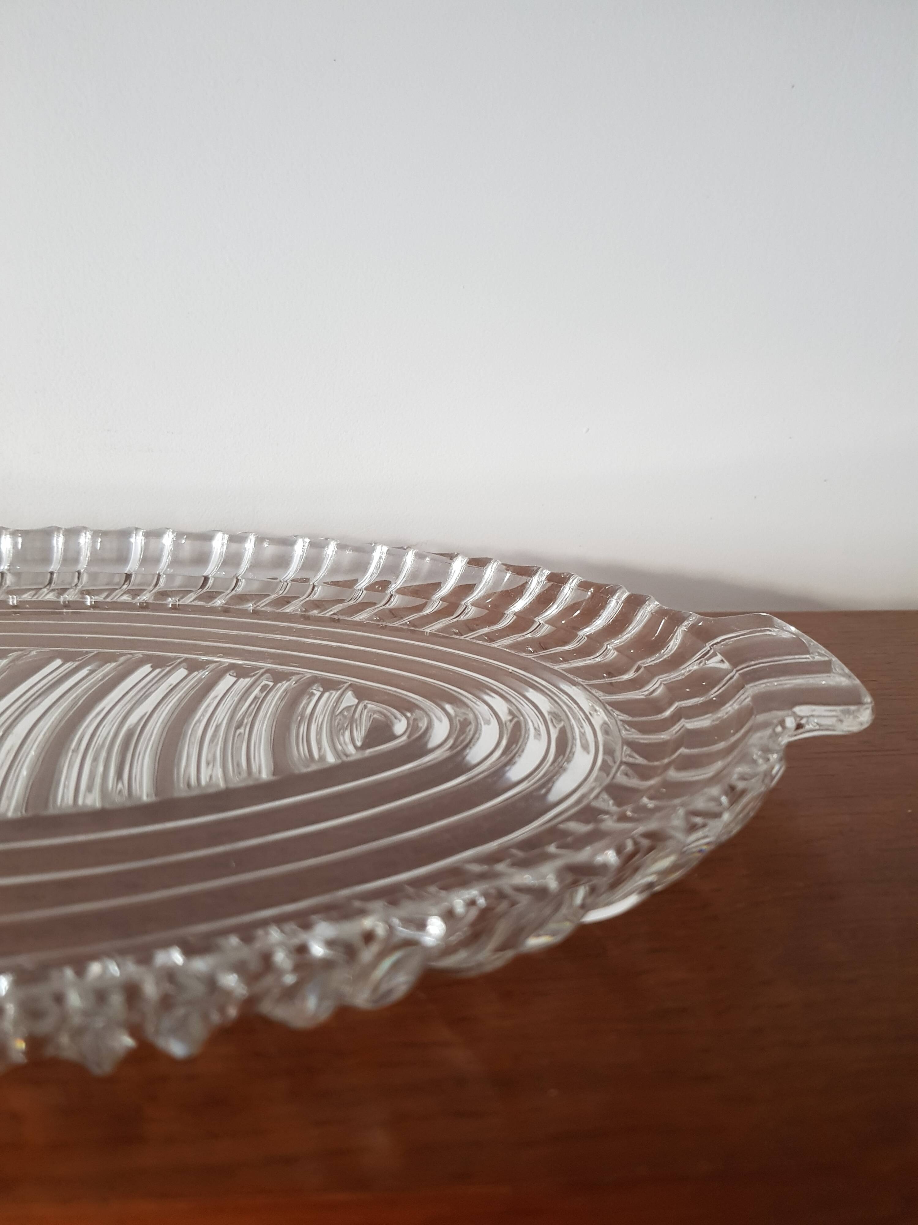Vintage glass dish