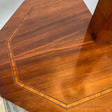 De Coene Art Deco floor lamp in marquetry