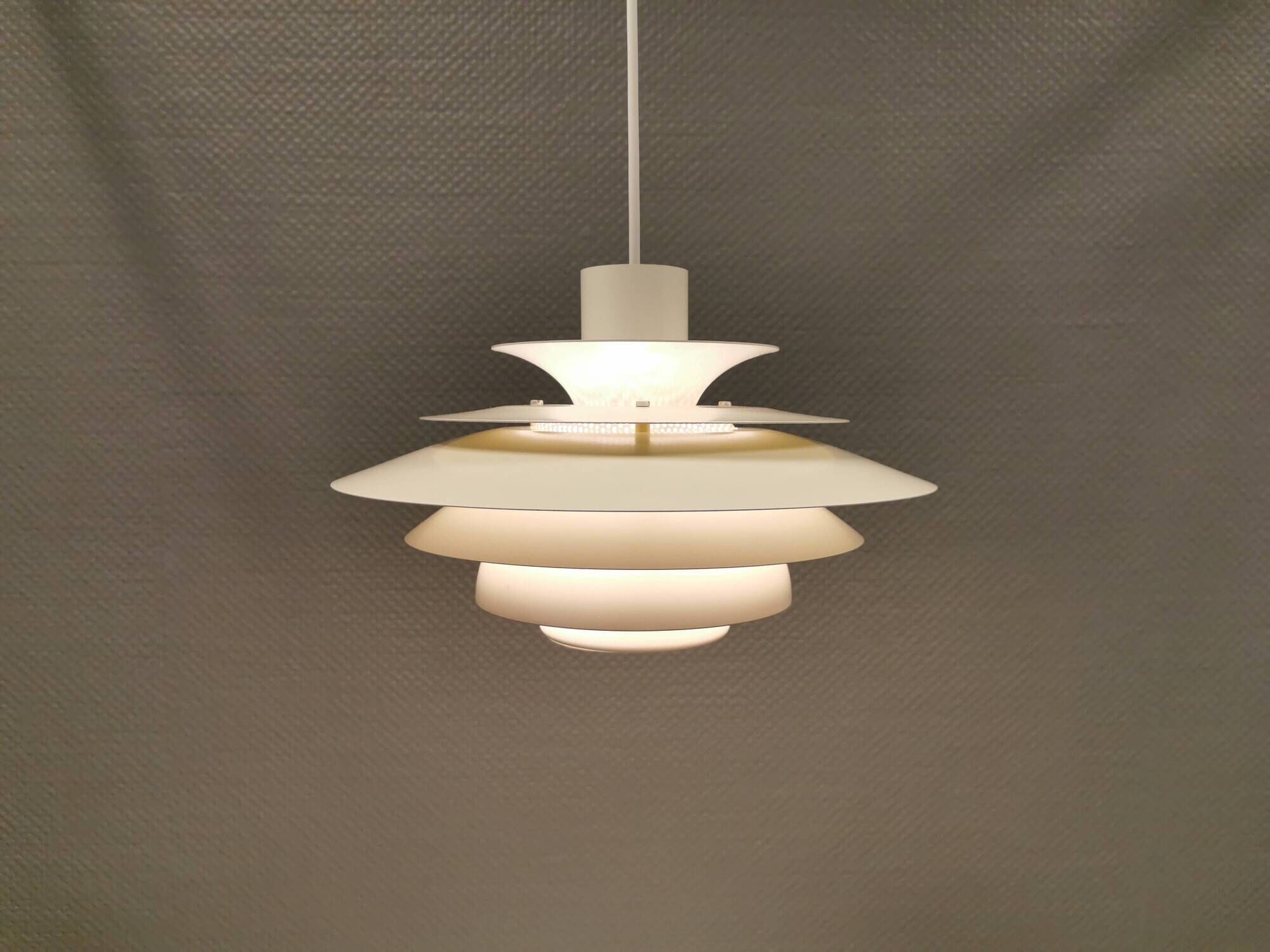 Danish designed hanging lamp, produced by JEKA (closed in the 1990s) model Verona.