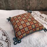 Vintage french handmade cushion