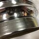 Silver glass ball lamp 1970