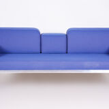 Blue bauhaus sofa - 1930s czechia