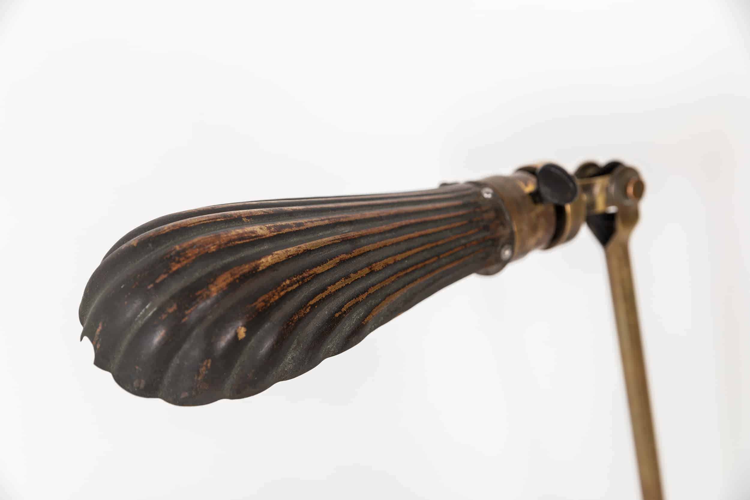 Early brass dugdills wall lamp