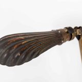 Early brass dugdills wall lamp