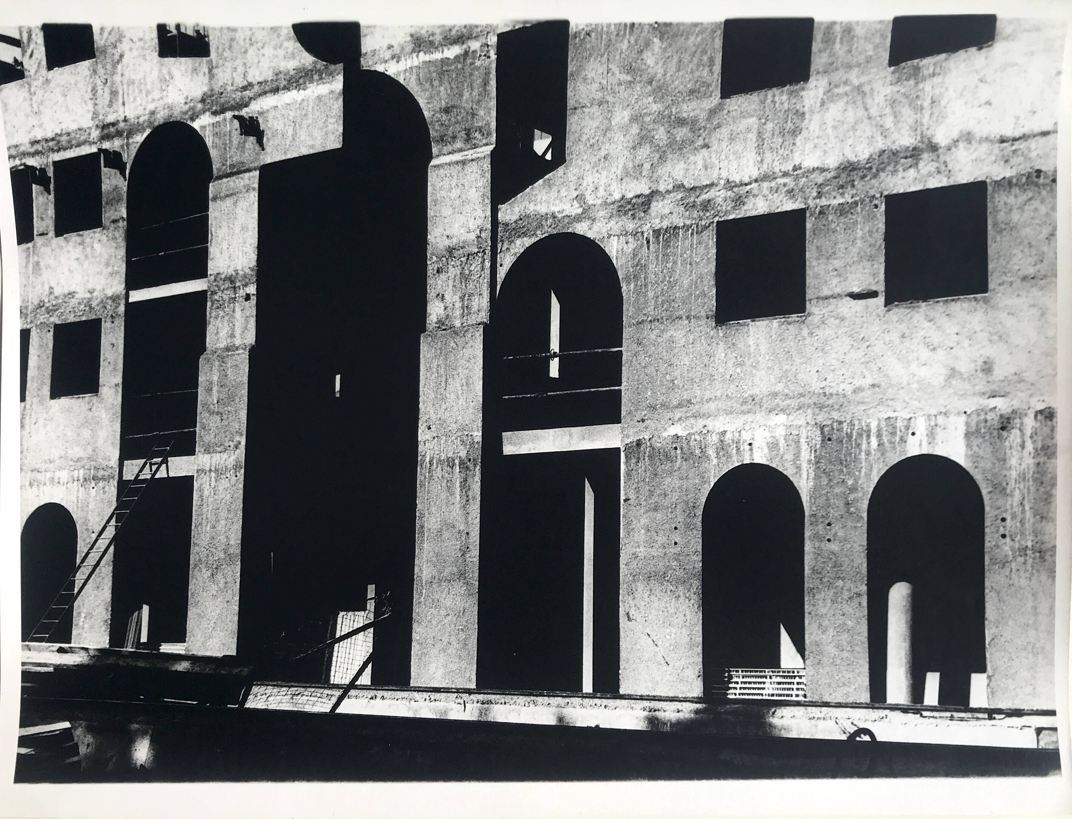 Rosine nusimovici, untitled (arches), c 1980. black and white silver print