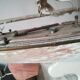 White pool sailboat