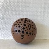 Pyrite stoneware flower pick