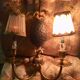 Pineapple bronze sconce