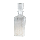 Carafe en verre ciselé